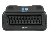 Adaptador cable - ISY IHD-9026, Scart - HDMI 1.4, Resolución máxima 1080p,  Negro