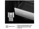 Frigorífico americano - Hisense RQ5P605NSVE, No Frost, 190 cm, 591 L, Kitchen Fit, Cajón de vacío, Inox
