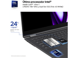 Convertible 2 en 1 - LG 16T90SP-K.AA75B, 16, WQXGA+, Intel® Evo™ Edition Core™ Ultra 7-155H, 16 GB RAM, 512 GB SSD, W11, Negro Obsidiana