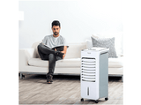 Climatizador evaporativo - Taurus R850, 3 modos de funcionamiento: normal, brisa, noche, 2 Funciones: ventilador y climatizador, 3 velocidades, Blanco