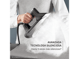 Centro de planchado - Rowenta Eco Steam Pro DG9662F0, 2800 W, 8 bar, 150 g/min, Golpe Vapor 600 g/min, 1.3 L, Suela Microsteam 400 HD 3D Laser, Negro