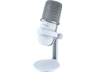 Micrófono - HYPERX SoloCast, Alámbrico, USB-C, Para PS5/PS4/PC/Mac, Blanco