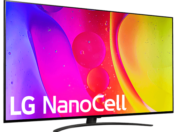 TV LED 55" - LG 55NANO826QB, UHD 4K, Procesador Inteligente α5 Gen5 AI Processor 4K, Smart TV, Negro