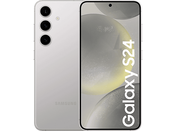 Móvil - Samsung Galaxy S24, Marble Gray, 128GB, 8GB RAM, 6.2" FHD+, Exynos 2400, Android 14, 4000 mAh