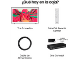 TV Neo QLED 85 - Samsung The Frame Pro TQ85LS03FWUXXC, QLED Mini Led 4K, NQ4 AI Gen3 Processor, Smart TV full AI, Wifi, Negro