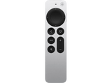 Apple Mando Siri Remote (4ª generación), Siri, Clickpad táctil, Batería recargable, Plata