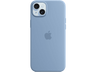 APPLE Funda de silicona con MagSafe para iPhone 15 Plus, Azul invierno