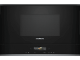 Microondas integrable - Siemens BF722L1B1, Serie iQ700 , 900 W, 5 niveles, limpieza humidClean, Función cookControl, 21 l, Negro