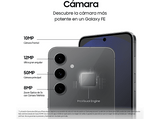 Móvil - Samsung Galaxy S24 FE, Graphite, 256GB, 8GB RAM, 6.7 FHD+, Exynos 2400,  4700mAh, Android 14
