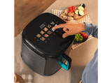 Freidora de aire - Cecotec Cecofry&Grill Smokin'Prime 8500, 8,5L, Plancha, Grill, Doble Resistencia, Ahumador integrado, 40-200°C, 10 Menús, Negro