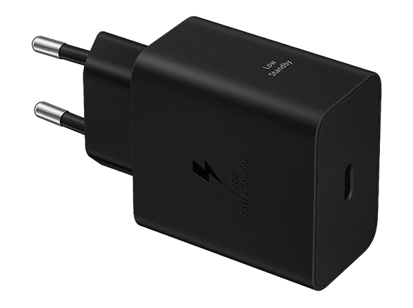 Cargador de pared - Samsung EP-T6010NBEGWW, 60 W, Super Fast Charging, Sin Cable, Negro