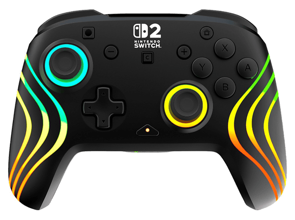 Mando Nintendo Switch - Turtle Beach Afterglow™ Wave Wireless Controller, Para Nintendo Switch / Switch Lite / Switch OLED / Switch 2, Negro