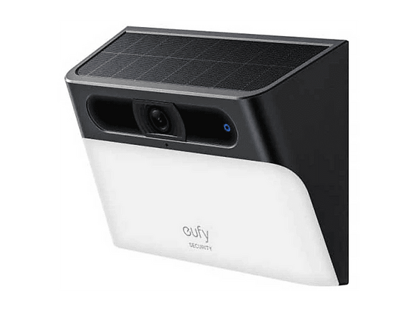 Cámara de vigilancia IP - Eufy S120, 2K HD, Función de visión nocturna, Solar, Fija, Luz, Negro/Blanco