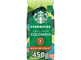 Café en grano - Starbucks Single Origin: Colombia, 450 g, Tueste medio, Intensidad 7, Aromas de nuez y flores, 1 paquete