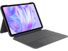 Funda con teclado - Logitech Combo Touch iPad Pro 11 inch, Retroiluminación, Accesos directos, Teclado extraíble, 4 modos de uso, Trackpad, Negro