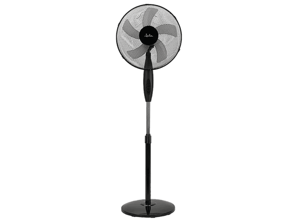 Ventilador de pie - Jata JVVP3245, 50W, 3 Velocidades, Altura Ajustable, Caudal 326.4 m³/h, Estancias de hasta 30 m², Negro