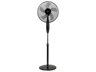 Ventilador de pie - Jata JVVP3245, 50W, 3 Velocidades, Altura Ajustable, Caudal 326.4 m³/h, Estancias de hasta 30 m², Negro
