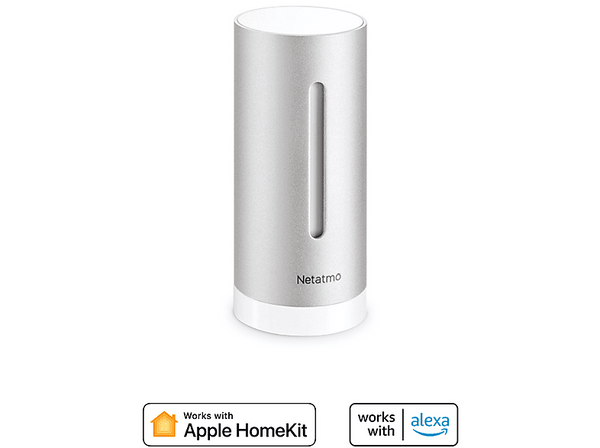 Accesorio estación meteorológica - Netatmo NIM01-WW, Módulo adicional, Interior, Domótica, Plata