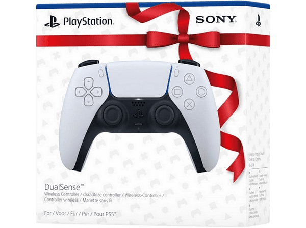 Mando - Sony DualSense™ White (Caja de Regalo), Wireless Controller, Blanco