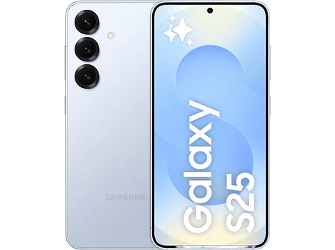 Móvil - Samsung Galaxy S25, Icy Blue, 128 GB, 12 GB RAM, 6.2