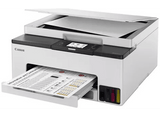 Impresora multifunción - Canon Maxify GX1050, Depósito de tinta rellenable, 15 ppm, Wi-Fi, Ethernet, impresión, copia, escaneo y nube, Blanco
