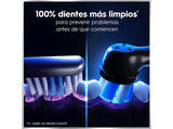 Cepillo eléctrico -  Oral-B iO 6s, Pack doble,  5 modos, Seguimiento con app, Pantalla interactiva, Sensor de presión, Estuche de viaje, Negro y rosa