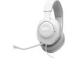 Auriculares gaming - JBL Quantum 100M2, Circumaurales, Diadema con cable, Micrófono, Blanco