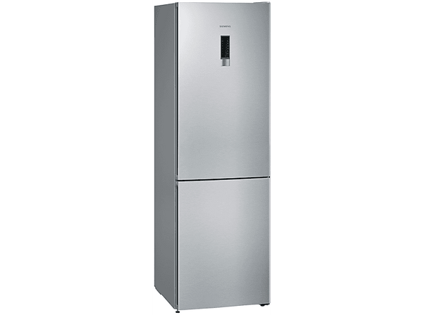 Frigorífico combi - Siemens KG36NXIEA, No Frost, 186 cm, 326 l, Cajón HyperFresh, MultiAirflow, Inox