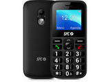Móvil - SPC Fortune 2 4G, Negro, 48 MB Memoria interna, 128MB RAM, 1000 mAh, Sin sistema operativo, Teclas Grandes, Botón SOS, Radio FM