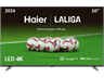 TV LED 4K 50" - Haier K85 Series H50K85EUX, Smart TV (Google TV), HDR 4K, Direct LED, Dolby Audio, Sin marcos, Negro