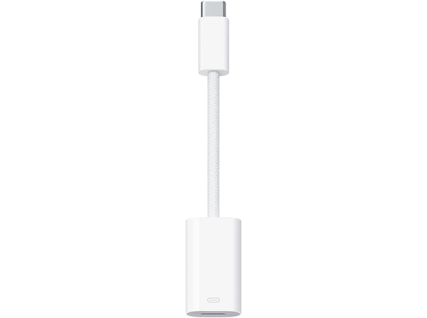 APPLE Adaptador USB-C a Lightning, Blanco