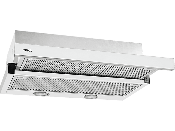 Campana convencional - Teka CNL 6400.2, 2+1 velocidades, 370 m³/h, Stop Programable, 60 cm, Blanco