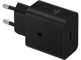 Cargador - Samsung EP-T4511XBEGEU, 45 W, Super rápido, Con cable, Negro