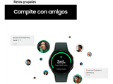 Smartwatch - Samsung Watch 4 LTE, 44 mm, 1.4, 4G LTE, Exynos W920, 16 GB, 350 mAh, IP68, Black