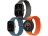Correa - Friendly License FRSWB091, Compatible con Amazfit 22mm, Silicona, Nylon y Acero Inoxidable, Fancy Mix 1