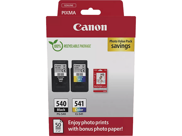 Cartucho de tinta - Canon PG-540/CL-541 124466