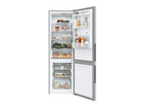 Frigorífico combi - Candy CCG3L517ES, Multi Airflow, 176 cm, 262 l, Plata