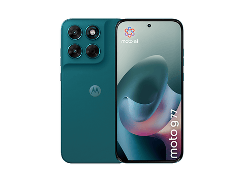 Móvil - motorola moto g77, Shaded Spruce, 256 GB, 8 GB RAM, 6.78 