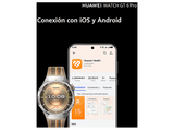 Smartwatch - Huawei Watch GT6 Pro, 46mm, Pantalla AMOLED, 21 días Autonomía, Monitorización avanzada de Salud, BT, Resistente al Agua, ECG , Marrón