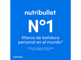 Batidora de vaso - nutribullet FLIP, 11.1 V, 590 ml, Sin BPA, Portátil, Carga USB-C, Negro