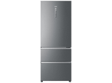 Frigorífico combi - Haier 3D 70 Series 3 A3FE743CPJ, No Frost, 190 cm, 450 l, Motor Inverter, 3 puertas, Titanium