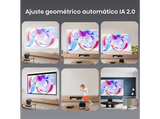 Proyector - Hisense C3, 3840 x 2160 píxeles, 25000 h,TriChroma UHD 4K, Hasta 300, Movimiento 360º,  Gris metalizado