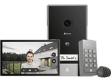 Pack videoportero - Ezviz TP7, IP65, Pantalla táctil de 7, 2K, 2048 × 1296, Micrófono y Altavoz, Aluminio metálico