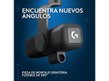 Micrófono - Logitech G Yeti Studio, de difusión XLR dinámico activo con Clearamp, Doble diafragma, Supercardioide, Suspensión antivibraciones, Negro