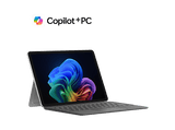 Convertible 2 en 1 - Microsoft Surface Pro Copilot+ PC, 12Táctil, Snapdragon® X Plus, 16GB RAM, 256GB, Adreno™ Onboard Graphics, Windows11H, Platinum