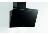 Campana decorativa - Whirlpool AKR 62F LT K, 4 velocidades, 650 m³/h, 59.8 cm, TouchControl, Con temporizador, Negro