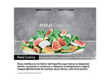 Frigorífico americano - Samsung RF65DG9H0ESREF, Triple Cooling, 183 cm, 636l, Dispensador de agua, Inox