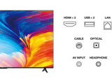 TV LED 50 - TCL 50P635, LCD, 4K HDR TV, Google TV, Control por voz, Smart TV, Dolby Audio, HDR10, Negro