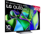 TV OLED 77 - LG OLED77C35LA, OLED 4K,  Inteligente α9  4K Gen6, Smart TV, DVB-T2 (H.265), Negro