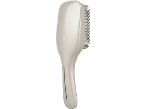 Moldeador - Cecotec HairCare Revitalize Champagne, 5 tecnologías, Luz LED, Iones negativos, Láser de baja potencia, Cepillo imantado, Gold